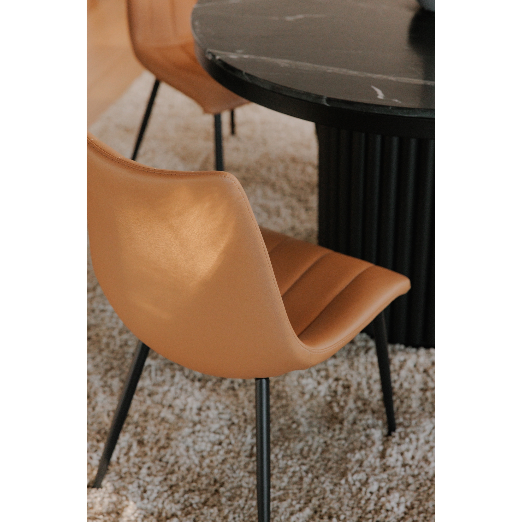 Alibi Dining Chair Tan - Set Of Two - Image 7