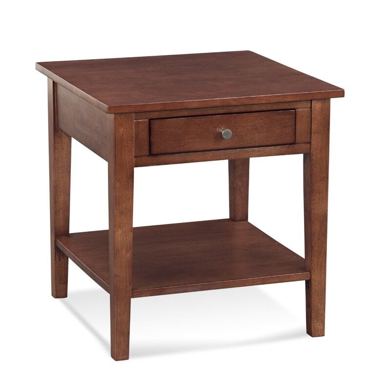 Braxton Culler South Hampton Solid Wood End Table with Storage - Image 0