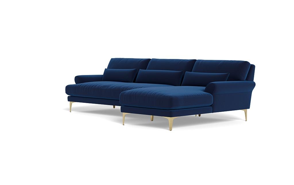 Maxwell Sectional Sofa with Right Chaise by Apartment Therapy - Image 2