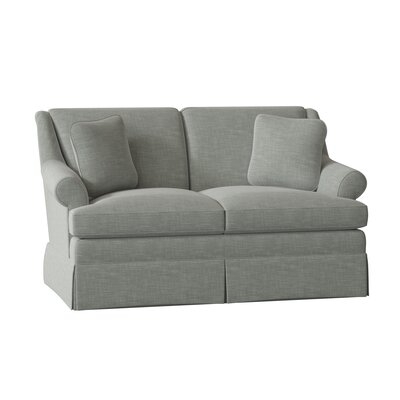 Padme 59" Rolled Arm Loveseat - Image 0