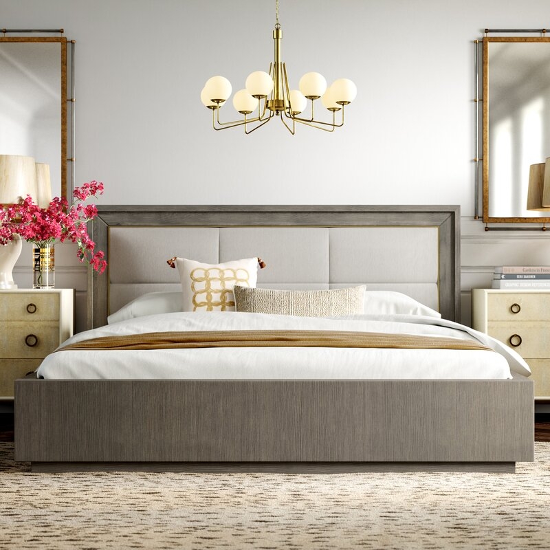 Century Monarch Upholstered Standard Bed - Image 0