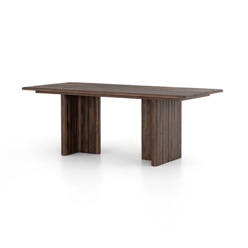 Four Hands Solid Wood Dining Table Size: 30" H x 80" L x 37.5" W - Image 0
