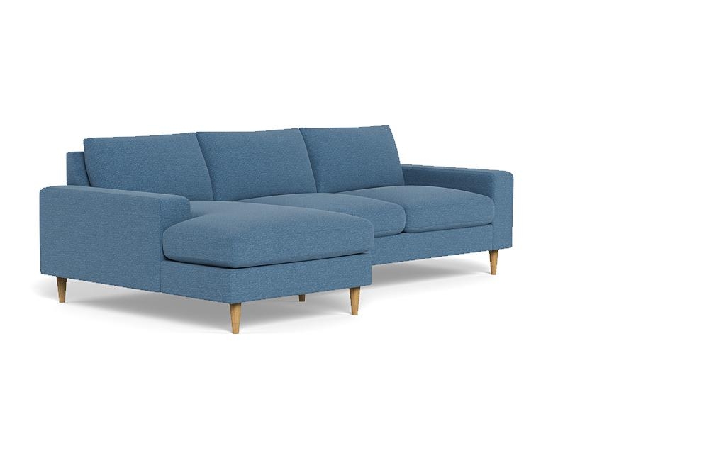 Saylor Wide Arm Left Chaise Sectional - Image 1