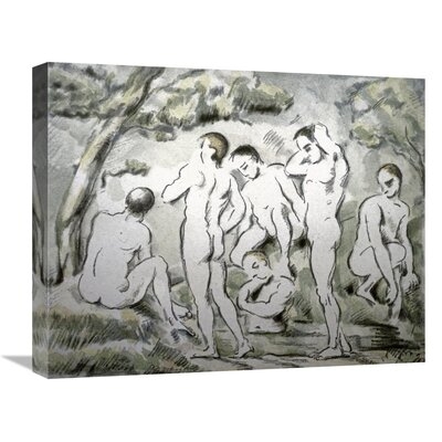 'BaThers' by Paul Cezanne Print on Canvas - Image 0