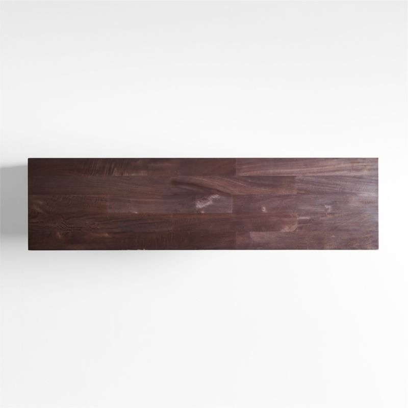 Basque 68" Charcoal Grey Wood Credenza - Image 5
