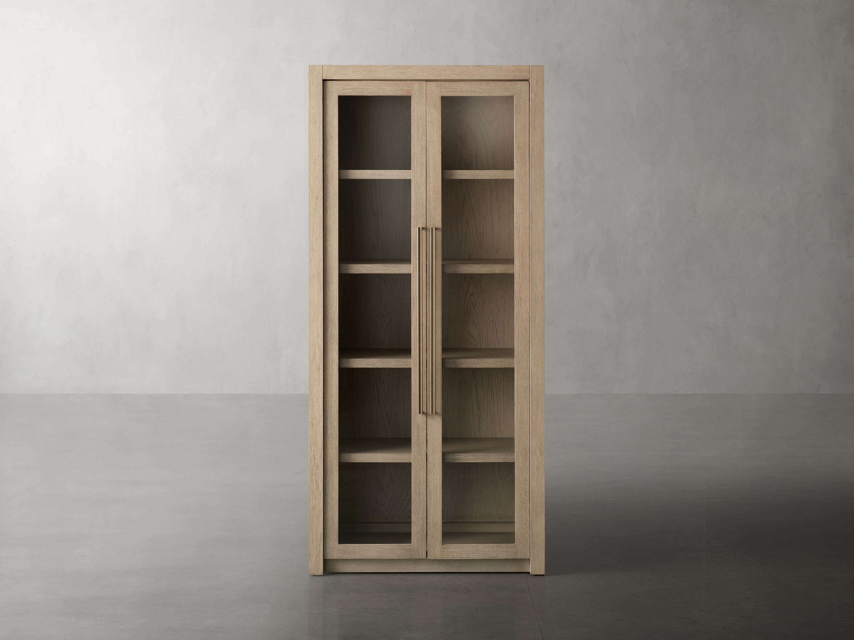 Bodhi Cabinet in Wood Natural  Oat - Image 0