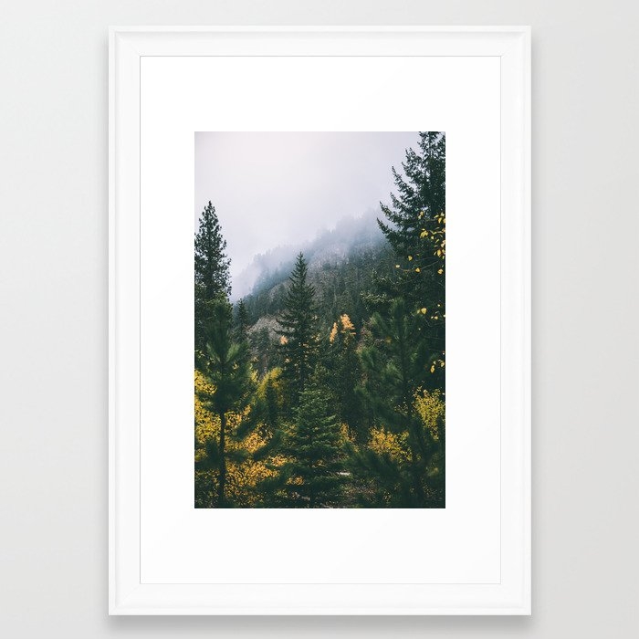 Autumn Ii Framed Art Print by Hannah Kemp - Scoop White - Small 13" x 19"-15x21 - Image 0