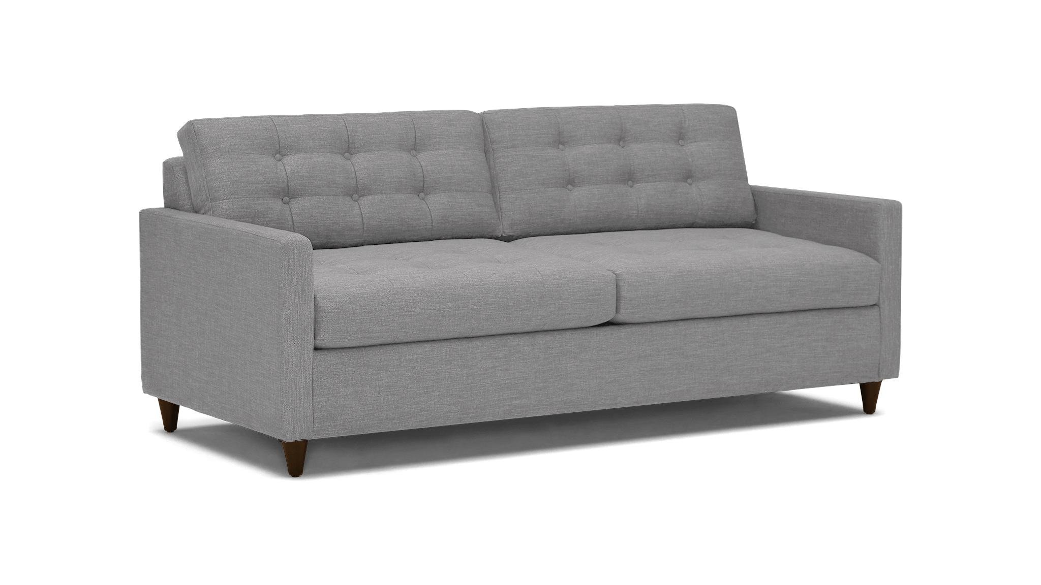 Gray Eliot Mid Century Modern Sleeper Sofa - Royale Ash - Mocha - Foam - Image 1