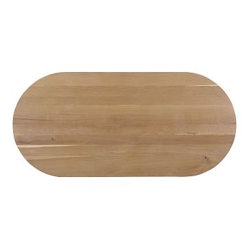 Solid Oak Oval Dining Table, Solid Oak - Image 3