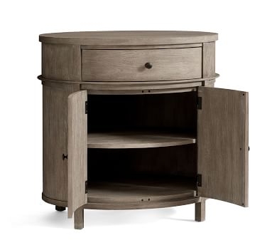 Toulouse Oval Tall Dresser, Gray Wash - Image 4