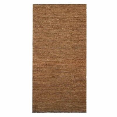 Foundry Select Hand Knotted Sumak Jute Runner Rug Solid BBJ00064 - Image 0