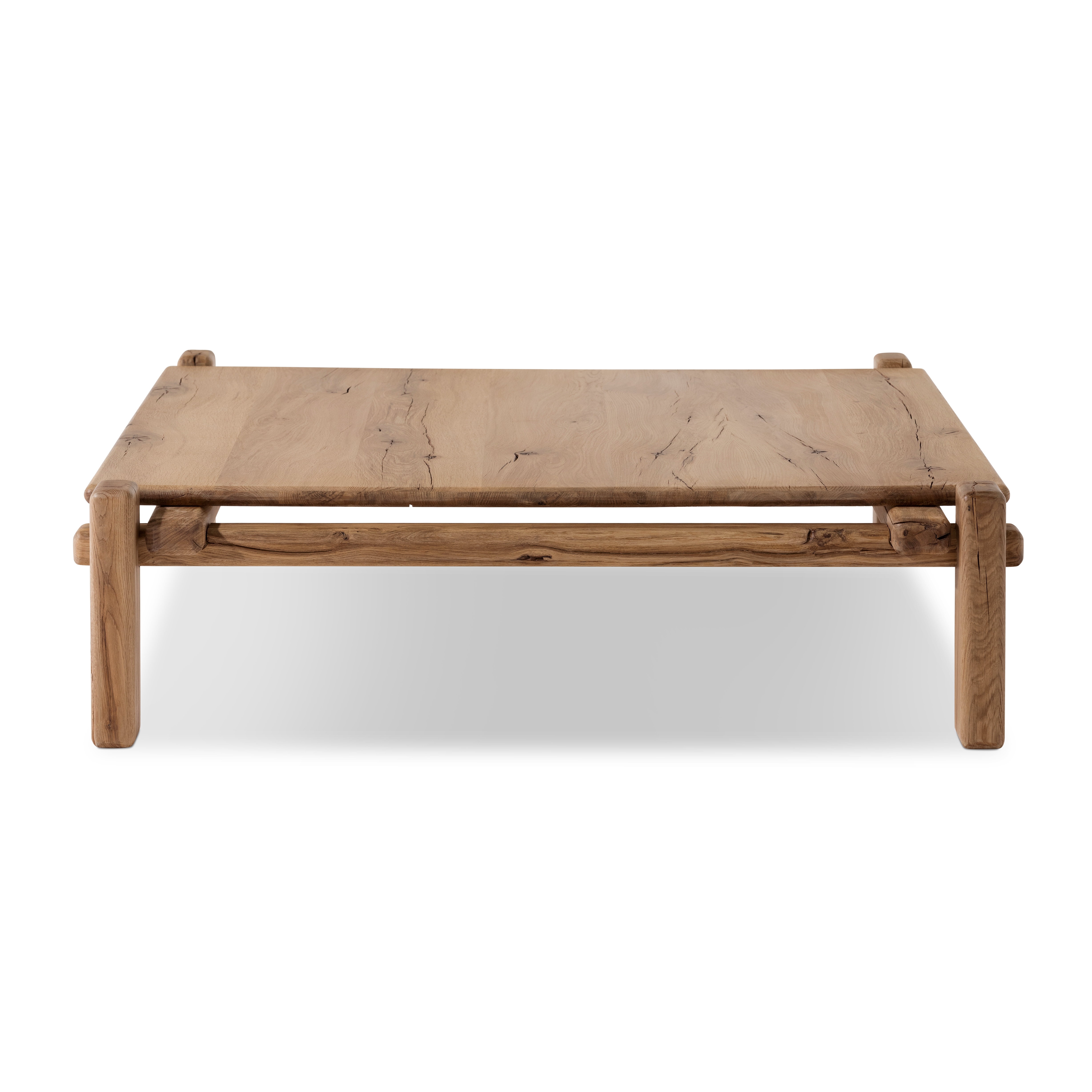 Marcia Square Coffee Table-French Oak - Image 4
