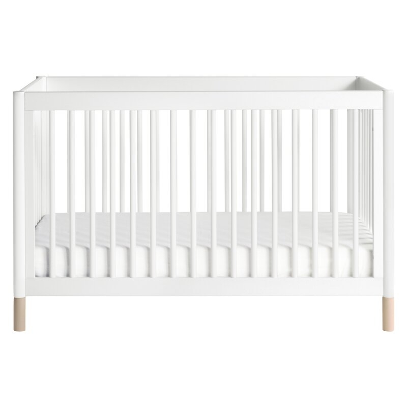 Gelato 4-in-1 Convertible Crib Color: White - Image 0