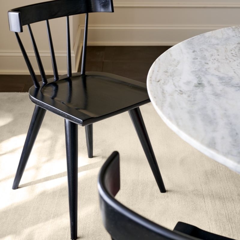 Essential Black Wood Dining Chair by Paul McCobb - Image 2