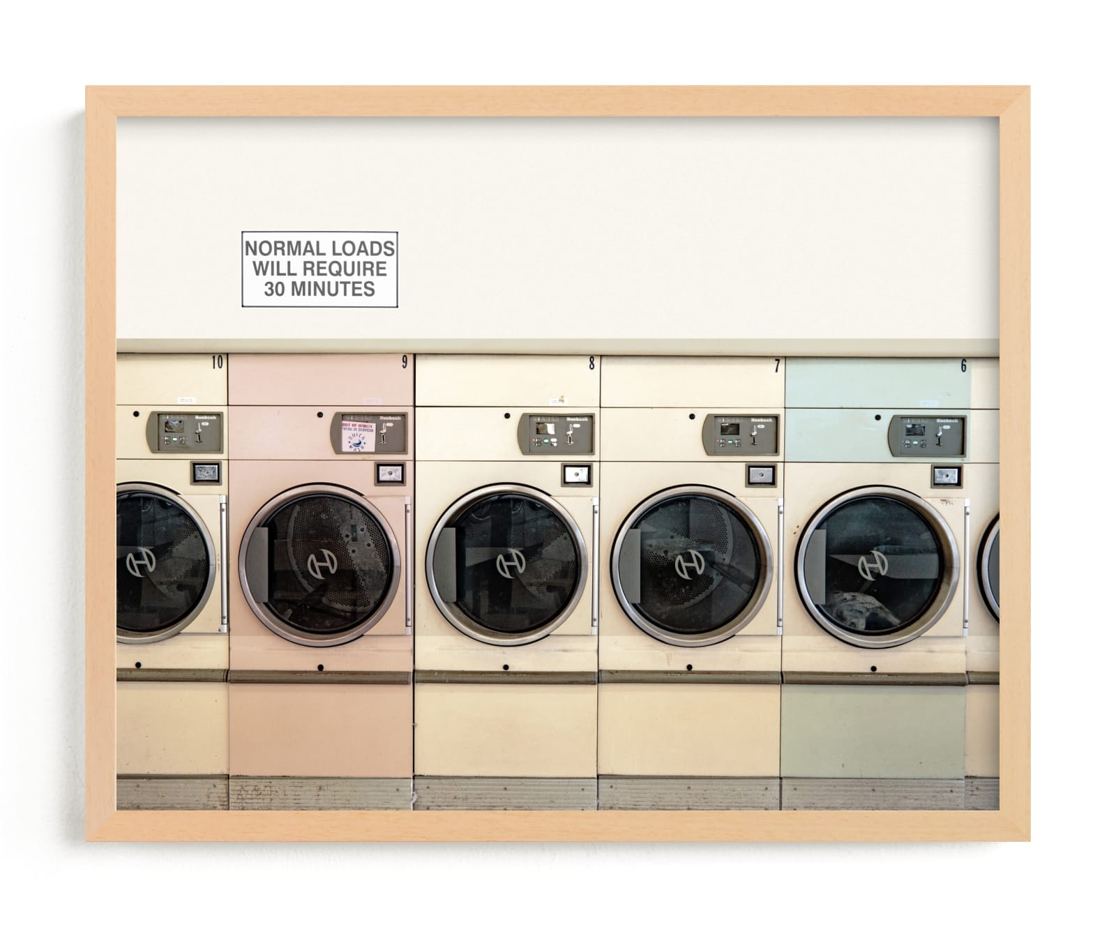 At The Laundromat Open Edition Fine Art Print - Image 0