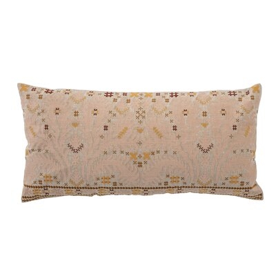 Arlillian Rectangular Cotton Pillow Cover and Insert - Image 0