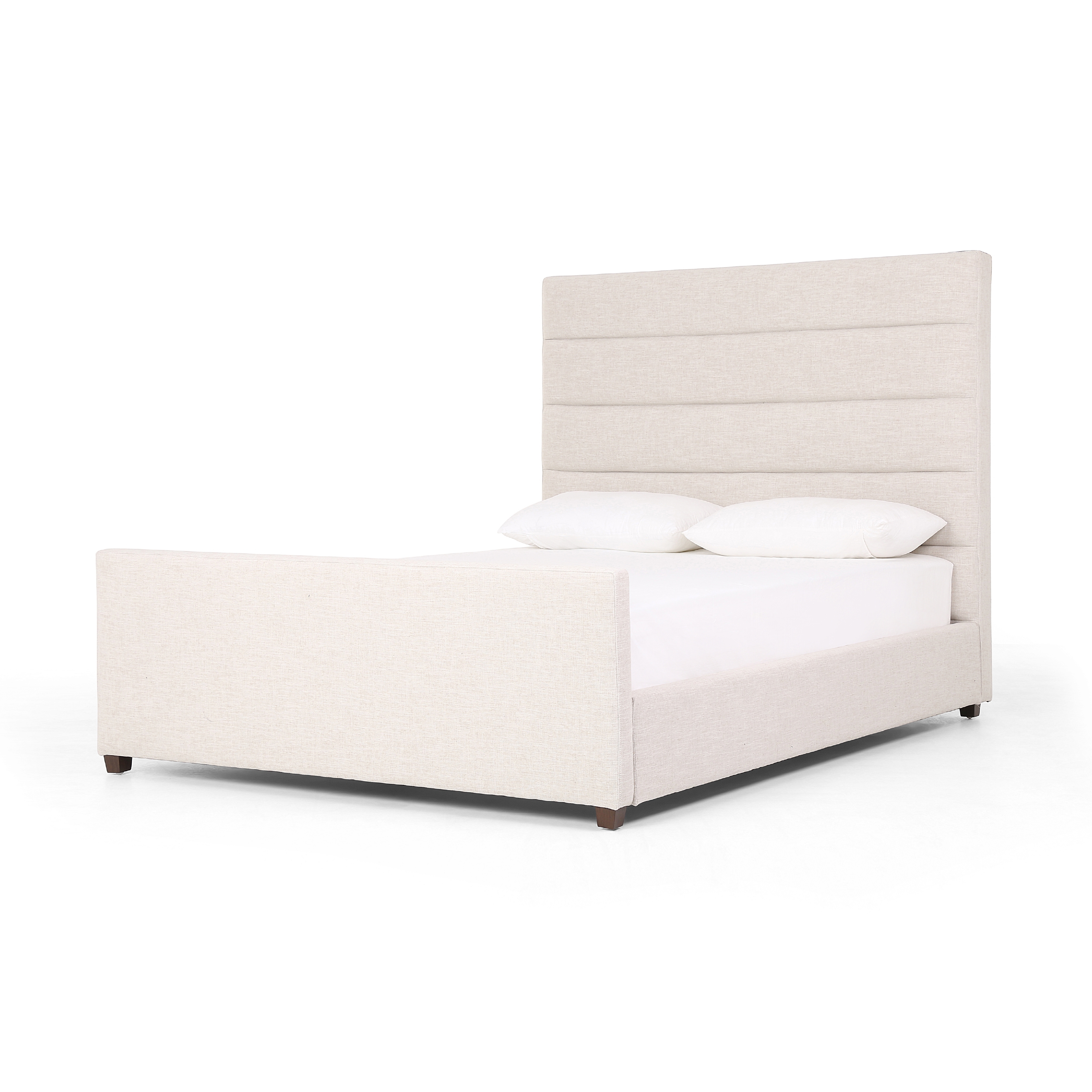Daphne Bed-Cambric Ivory-Queen - Image 0