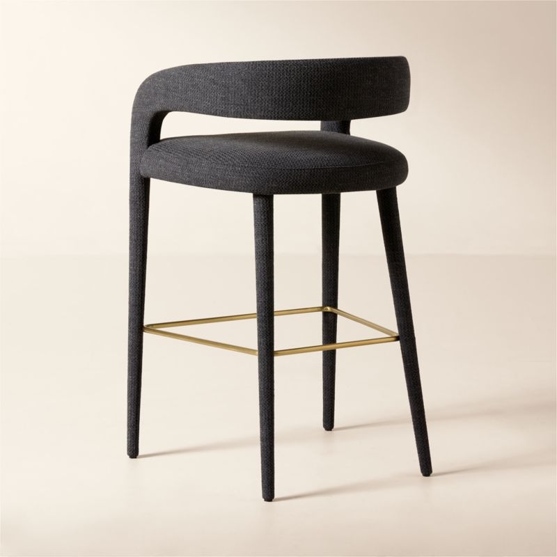Lisette Bar Stool Coverlet Wheat - Image 4