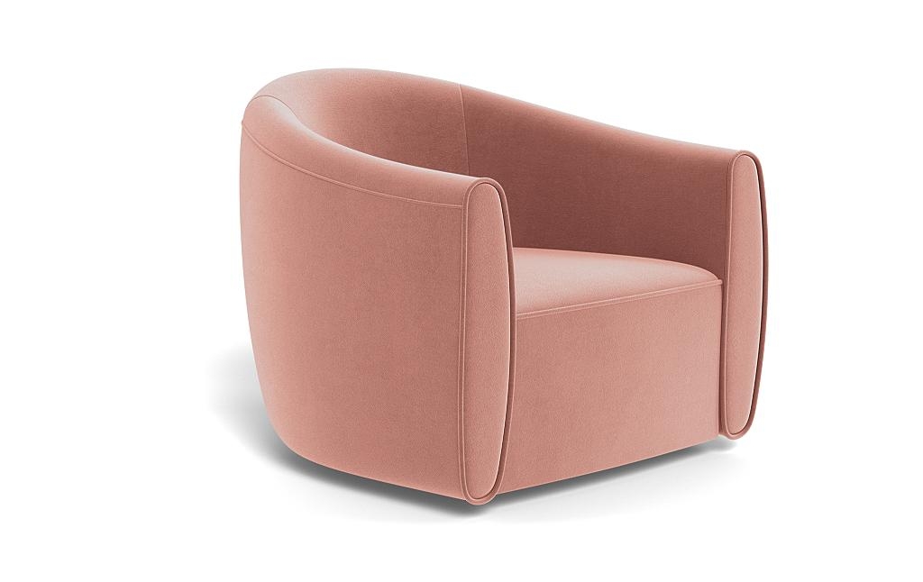 Lawson Swivel Chair with Contrast Piping - Image 1