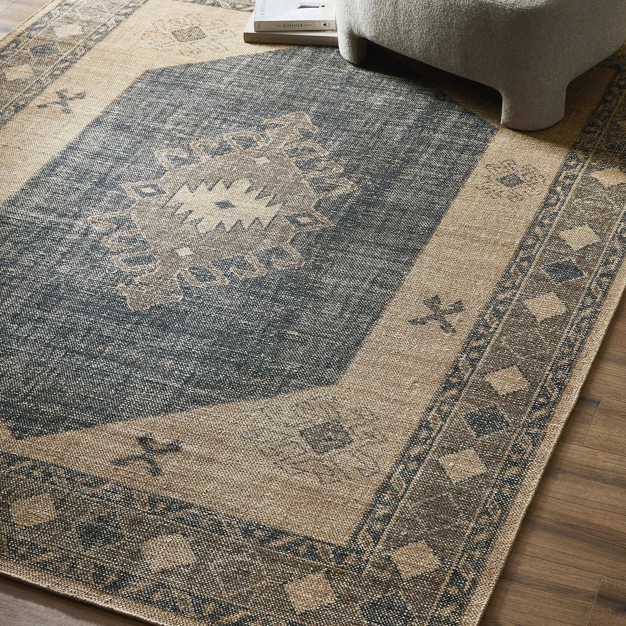 Samsa Hand Knotted Rug - Samsa Navy - Image 5
