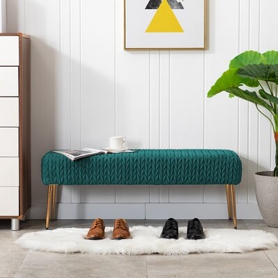 Aghvarth Upholstered Bench - Image 0