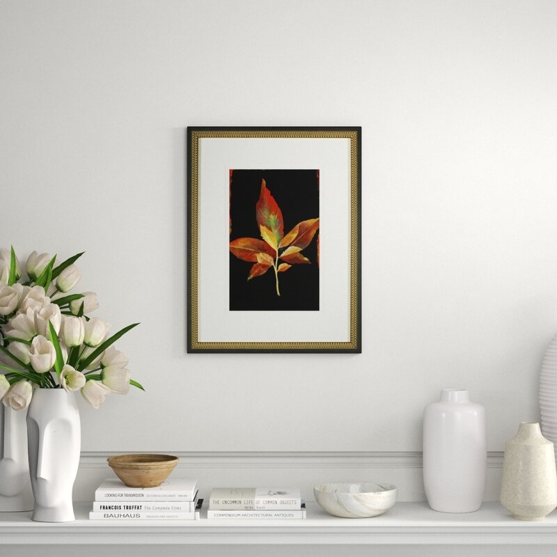 Wendover Art Group 'Colors of Autumn I' - Picture Frame Drawing Print on Glass - Image 0