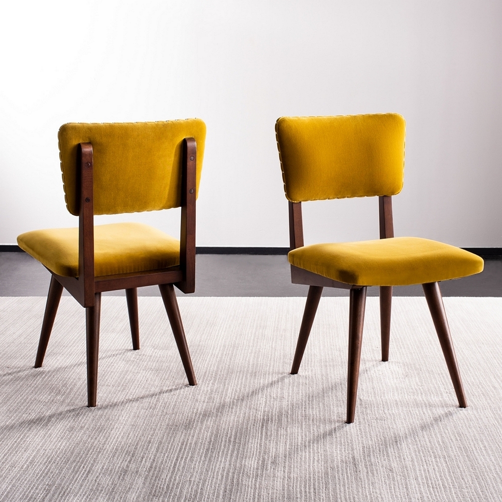 Aurora Gold Dining Chair Set of 2 - Style # 85N02 - Image 0