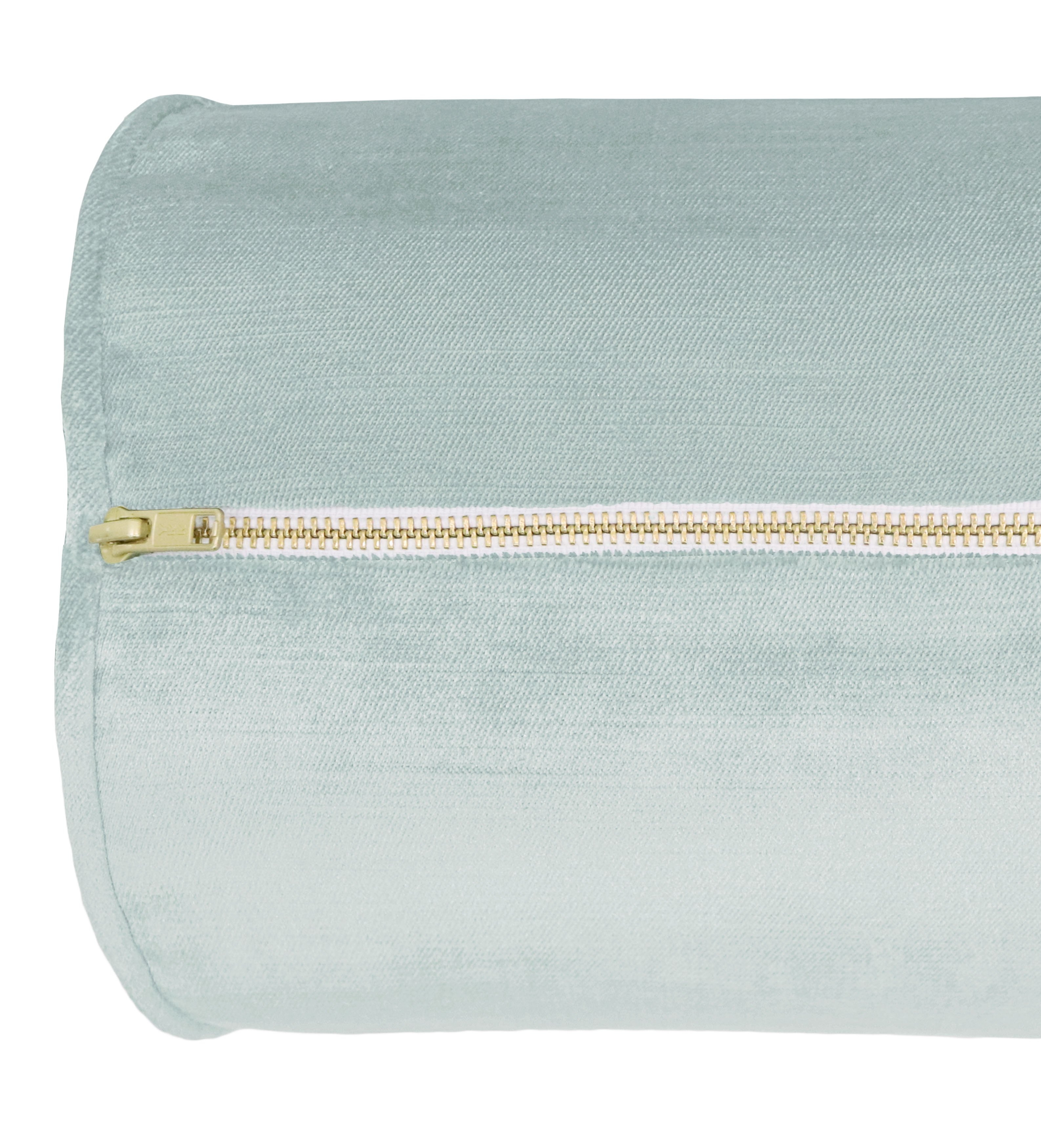 THE BOLSTER :: FAUX SILK VELVET // MINERAL - TWIN XL // 9" X 30" - Image 3