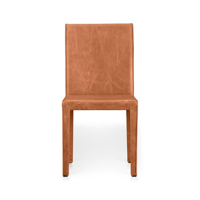 Folio Whiskey Top-Grain Leather Dining Chair - Image 3