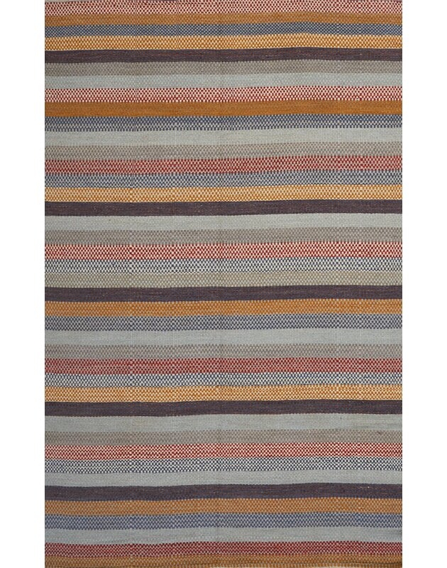 Matt Camron Rugs and Tapestries Handwoven Flatweave Brown/Gray/Black Area Rug - Image 0