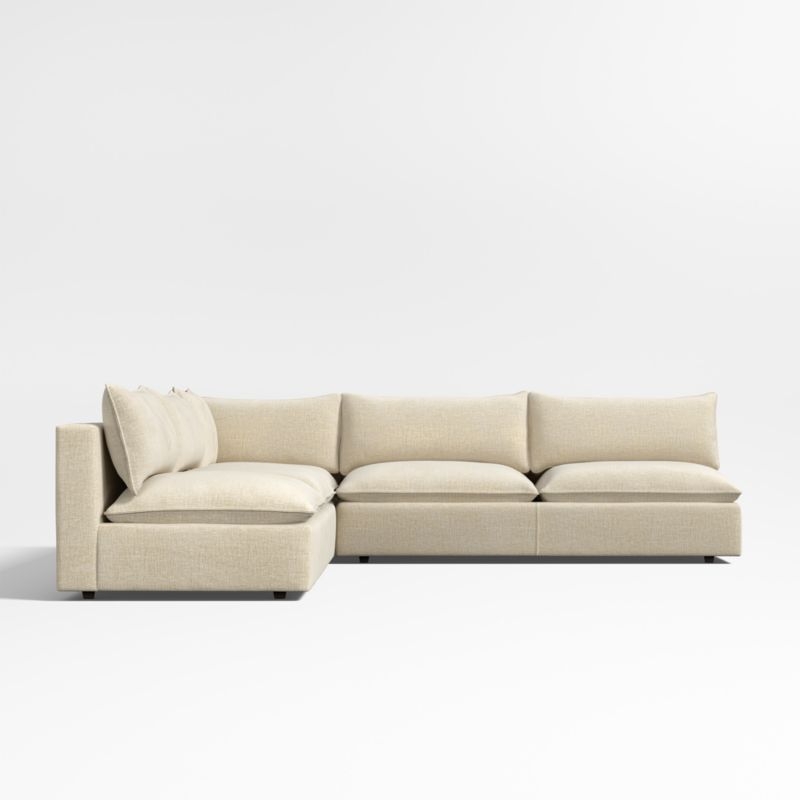 Lotus Deep Modular 3-Piece Corner Sectional Sofa - Image 2