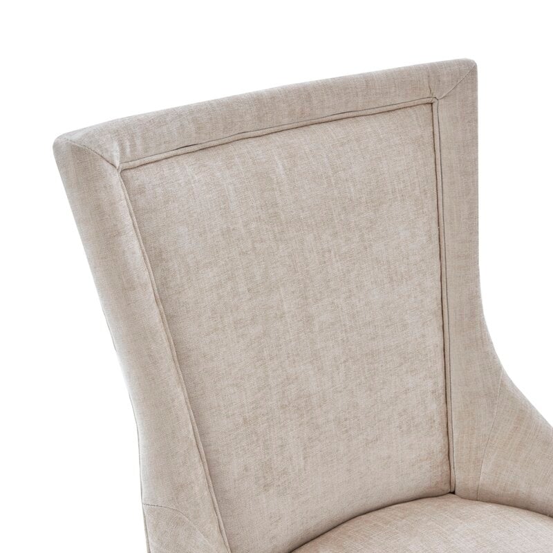 Ultra Upholstered Dining Chair, Cream, Set of 2 - Image 3