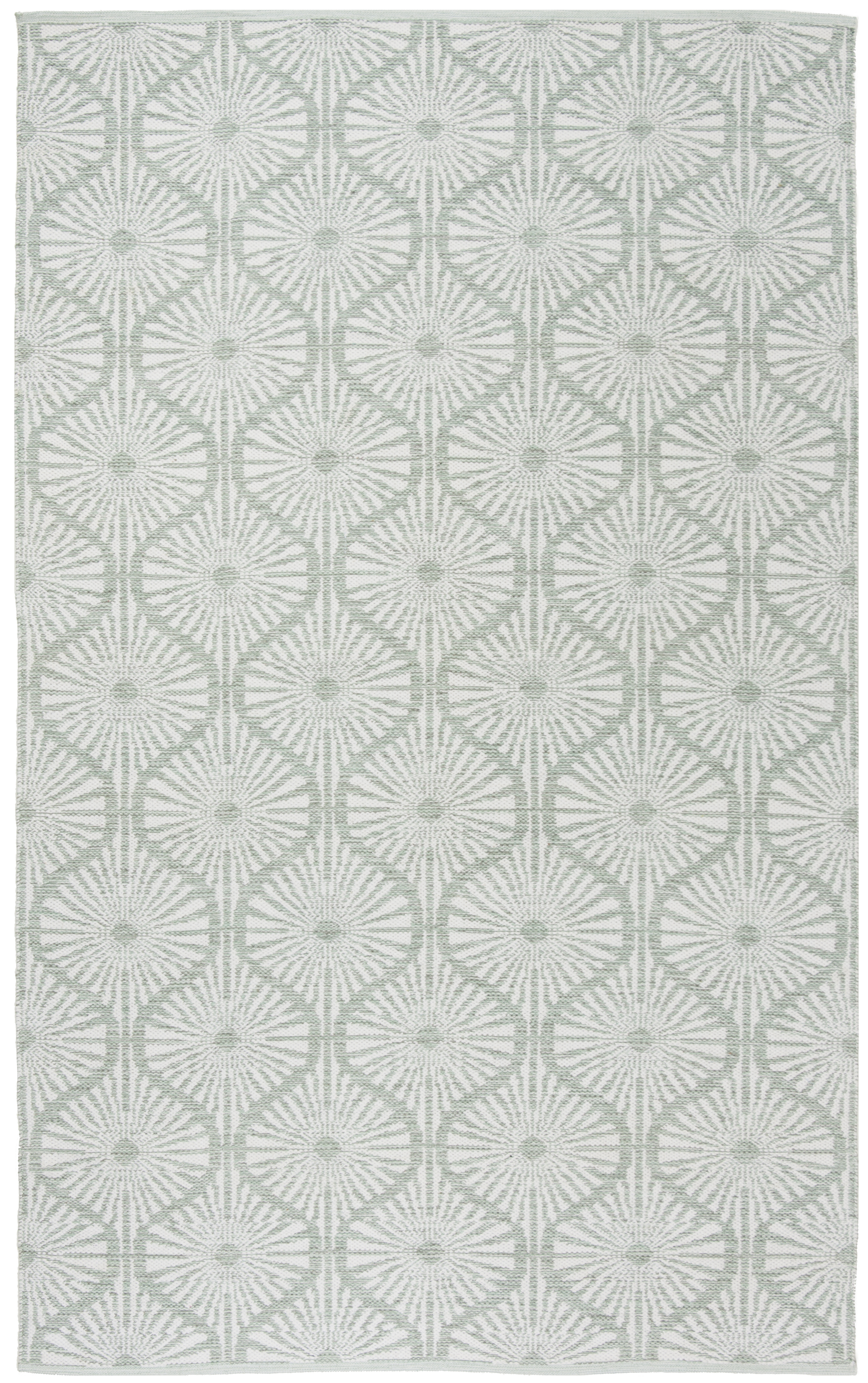 Arlo Home Hand Woven Area Rug, MTK606G, Light Green/Ivory,  5' X 8' - Image 0