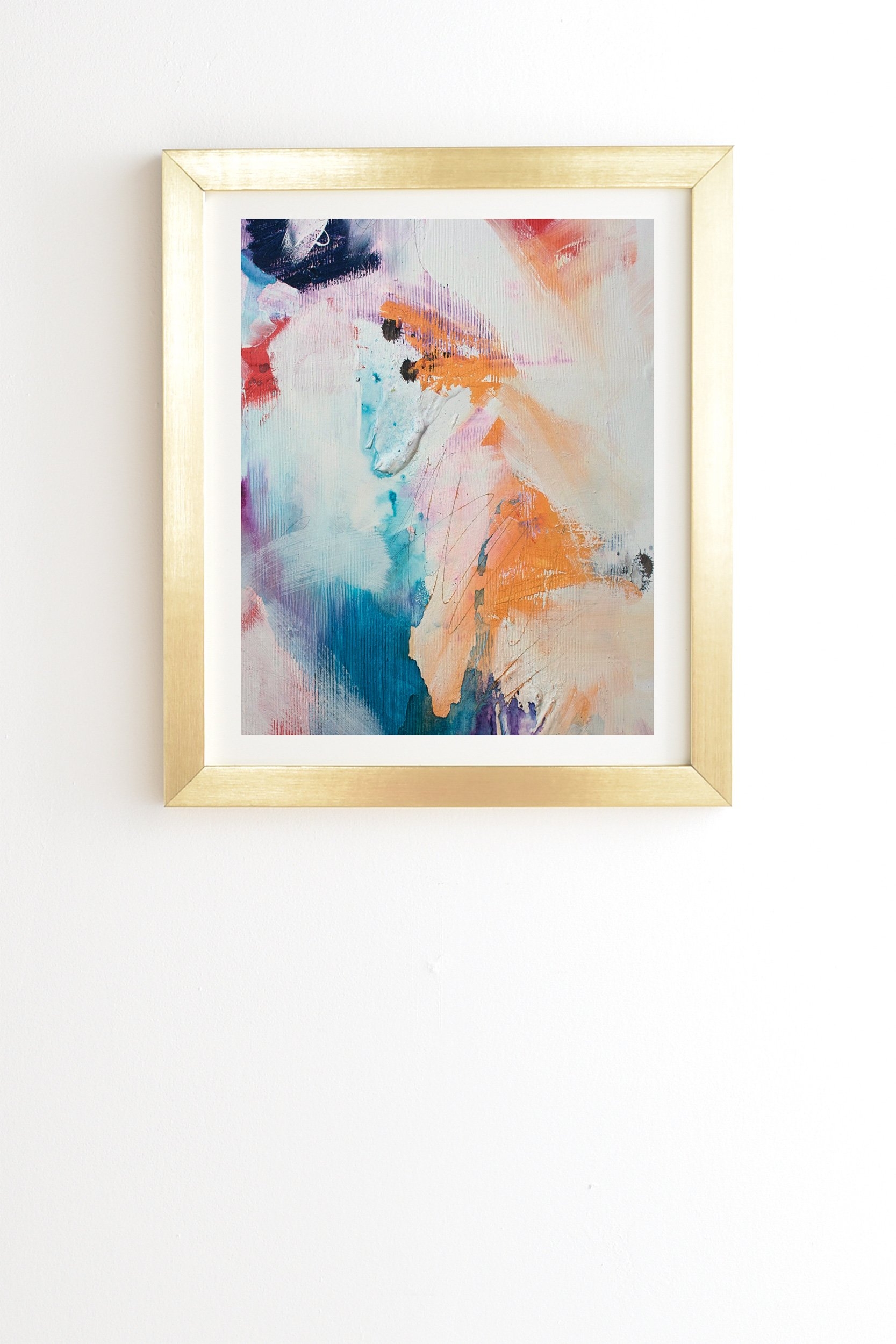 Kent Youngstrom Publish It Gold Framed Wall Art - 11" x 13" - Image 0