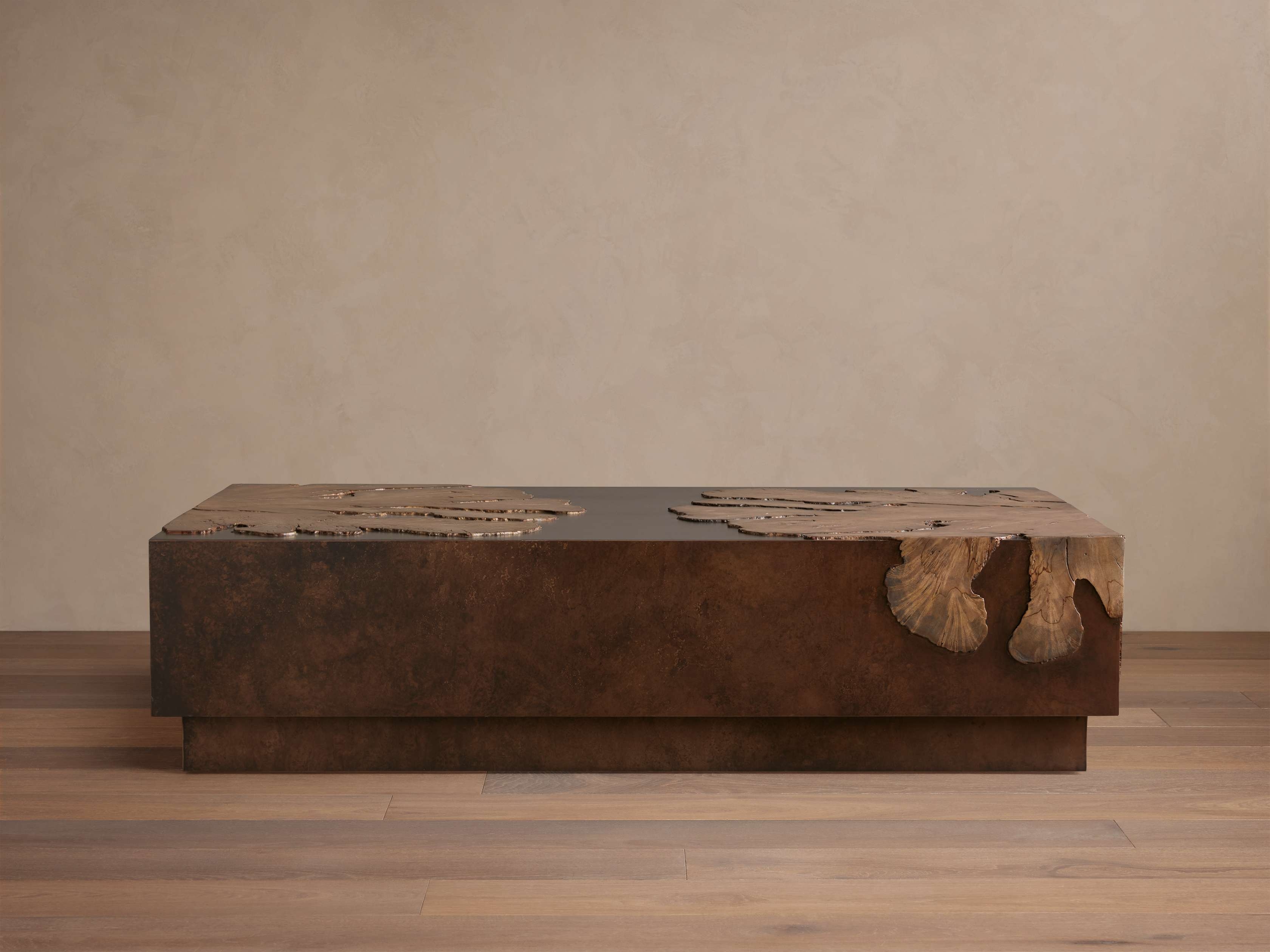 Obra Coffee Table in Wood 64" Brown  Mismo  - Image 0