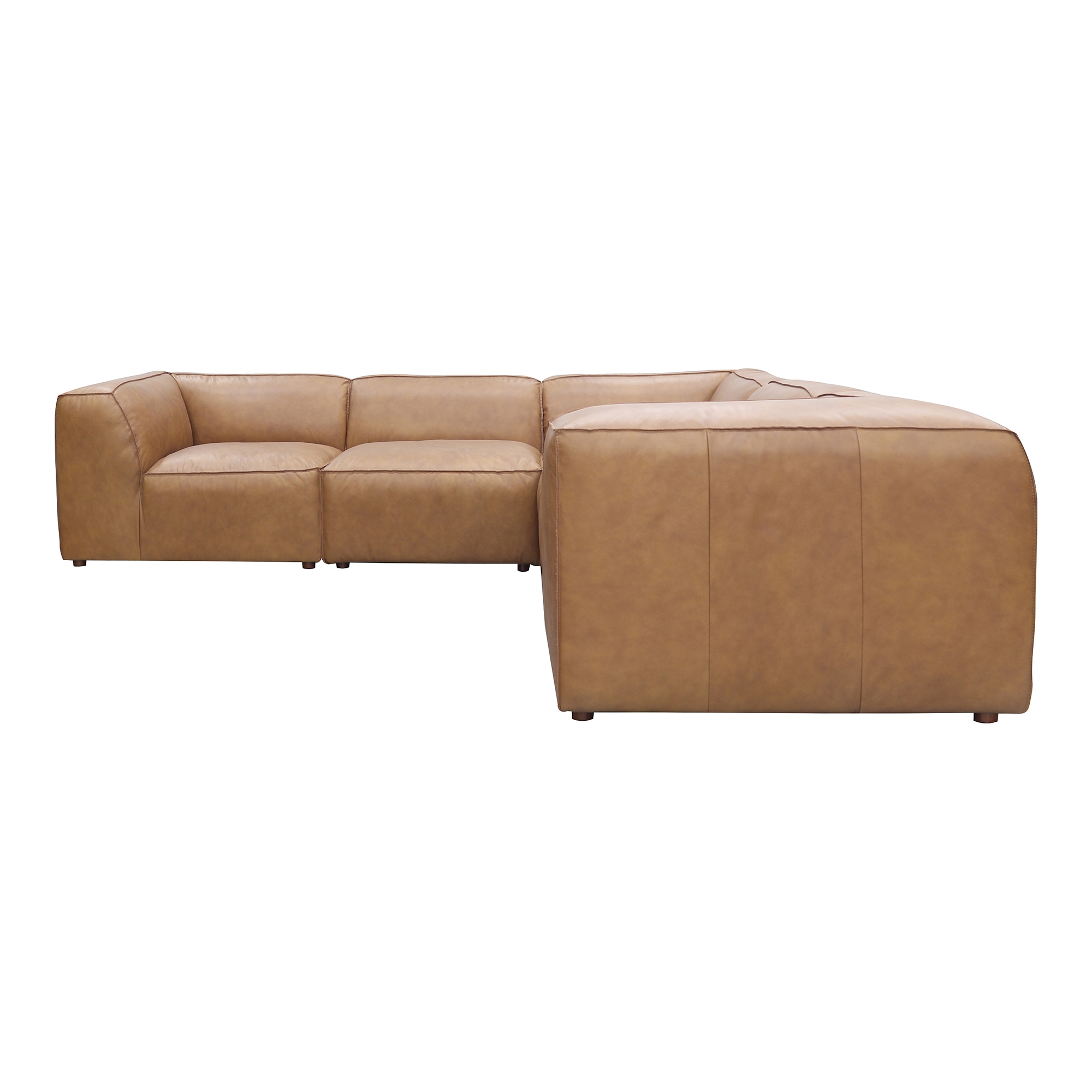 Form Dream Modular Sectional Sonoran Tan Leather - Image 0