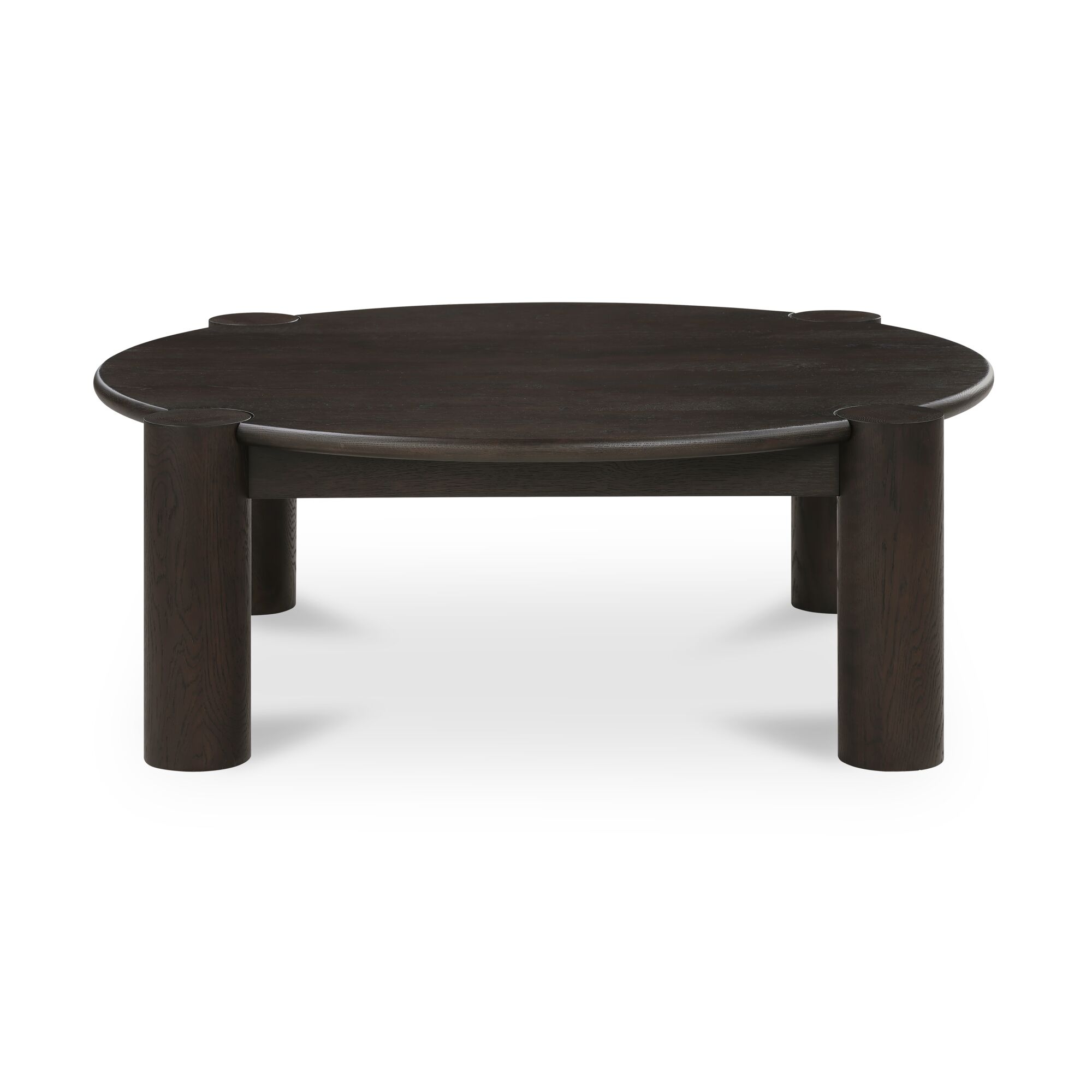 Jack Coffee Table Brushed Dark Brown - Image 0
