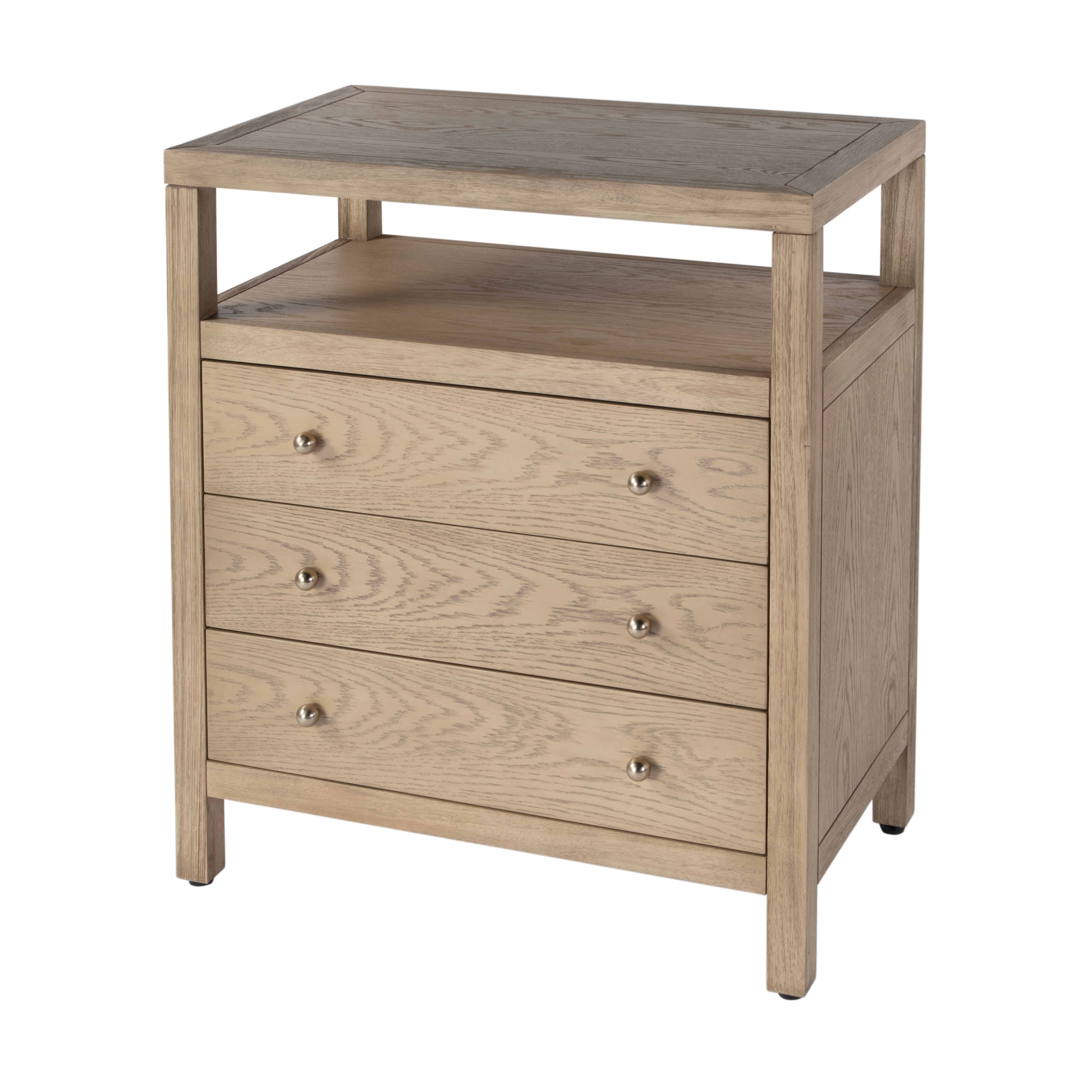 Nora Light Oak Nightstand - Image 0