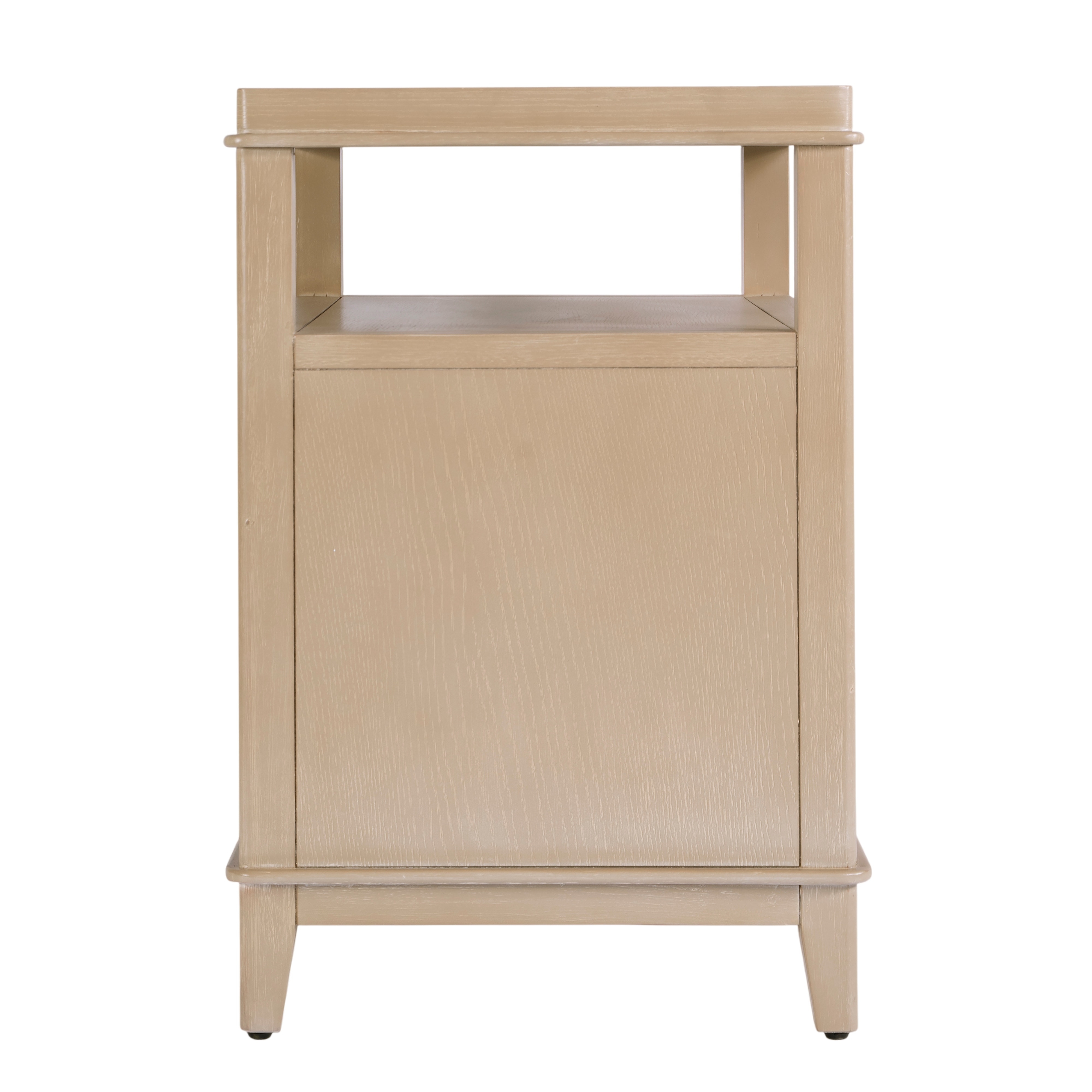 Highbury Antique Beige Gray Nightstand - Image 3