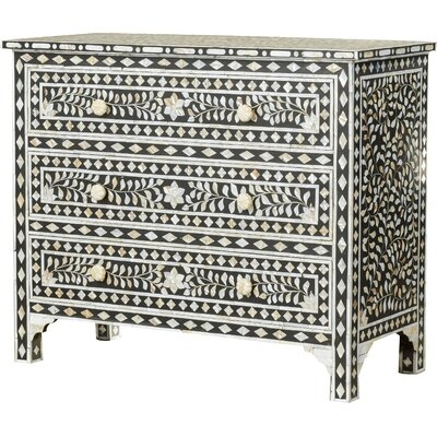 Irvington Traditional 3 Drawer Accent Chest - Image 0