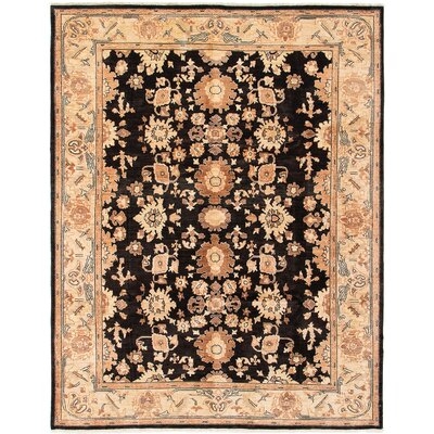 One-of-a-Kind Kali Hand-Knotted Brown/Beige 7'10" x 10' Wool Area Rug - Image 0
