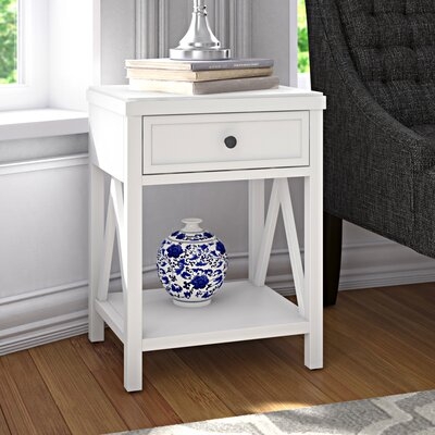 Nadeau Solid Wood End Table with StorageÂ  - Image 0