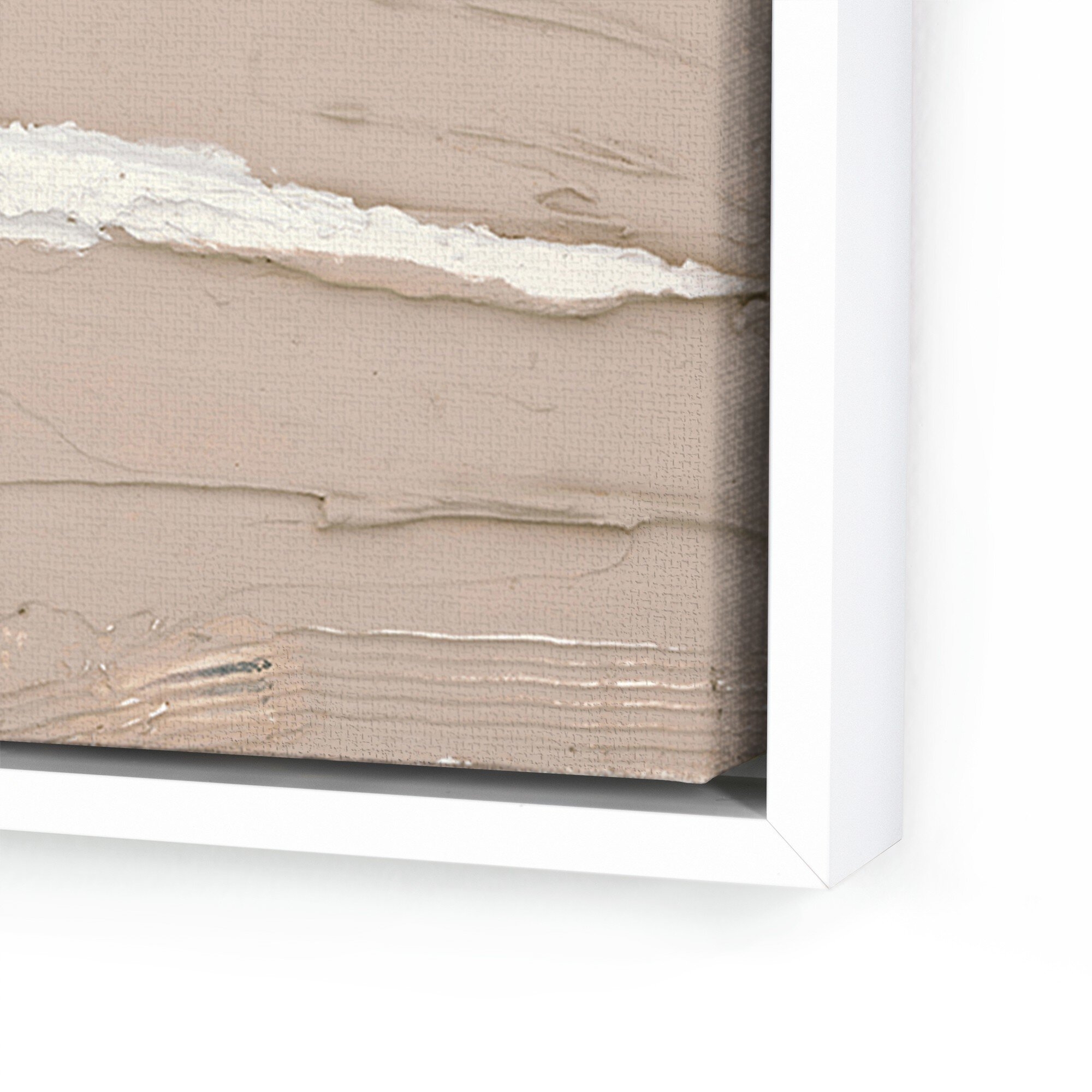 The Love Within No. 3 by Allison Rohland - White Maple Floater - Image 1