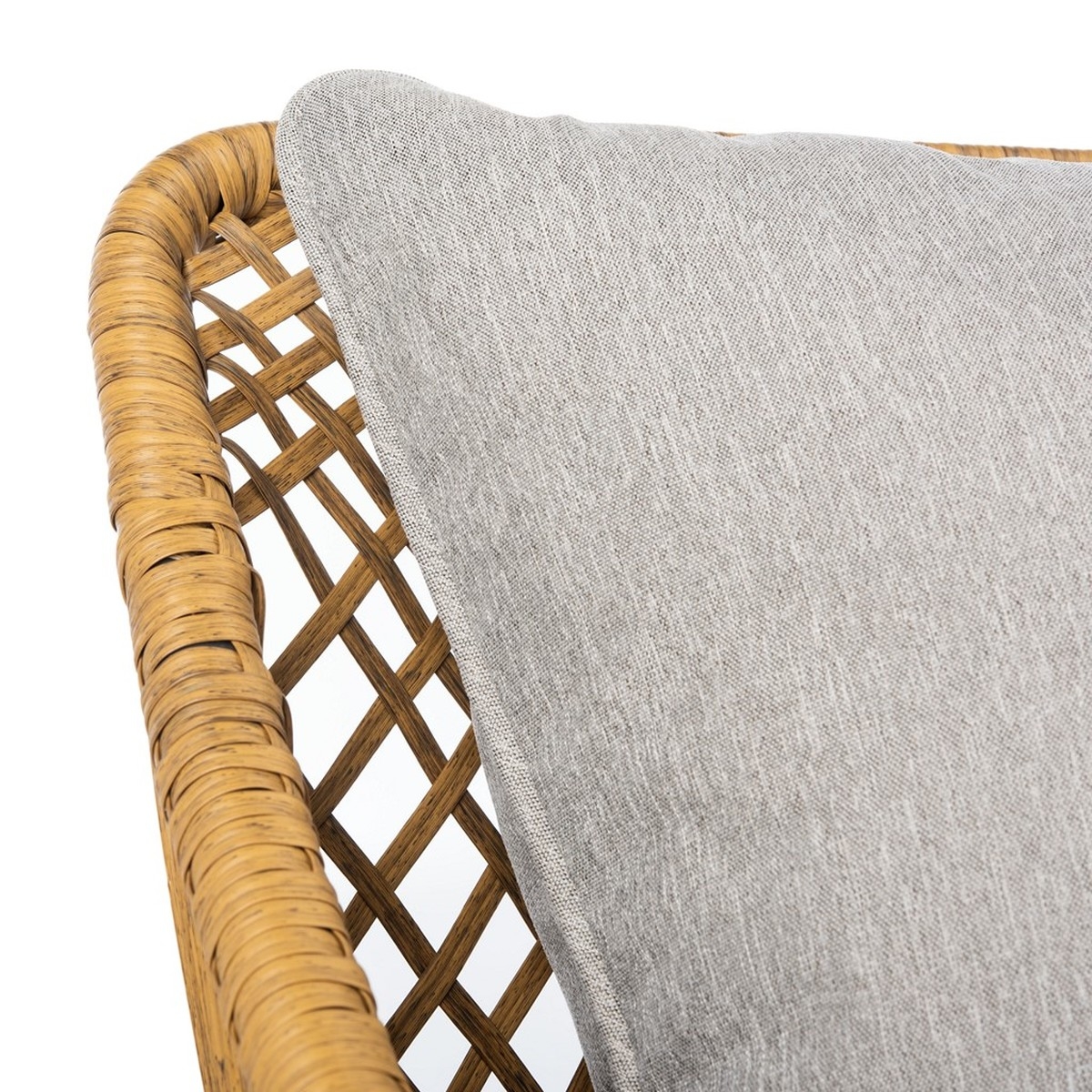 Jensen 3 Pc Lounge Set - Natural/Grey - Safavieh - Image 2