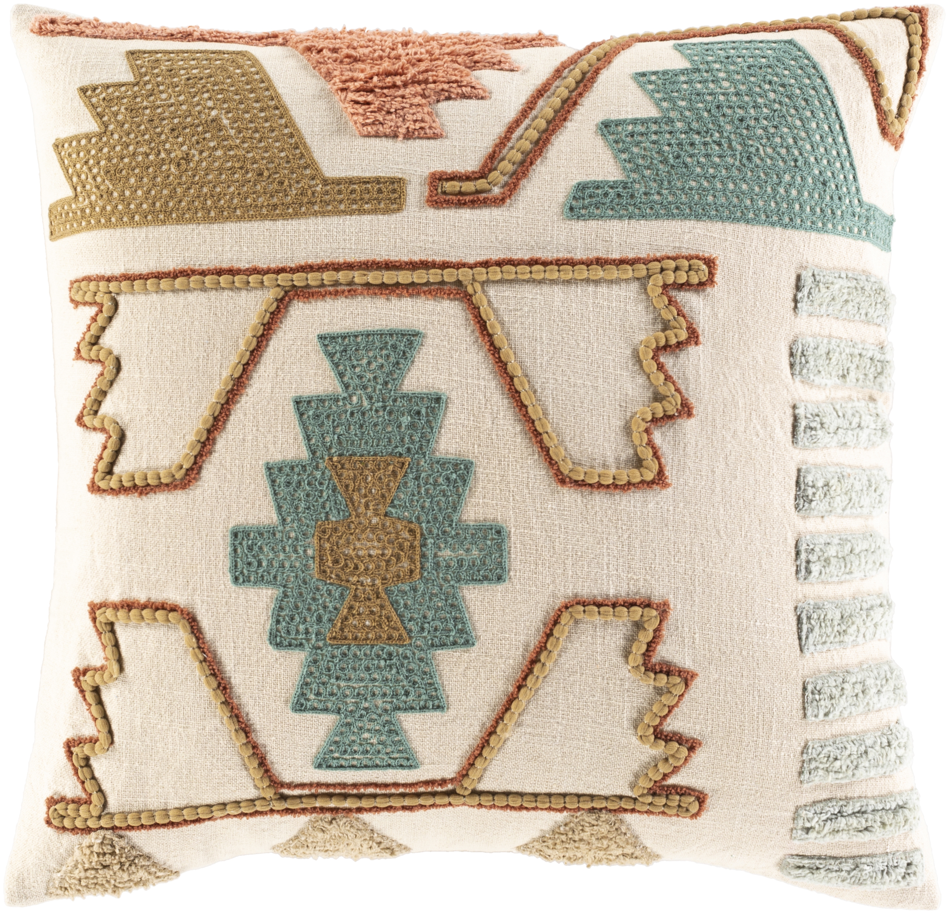 Bisbee II Throw Pillow, 18" x 18", pillow cover only - Image 0
