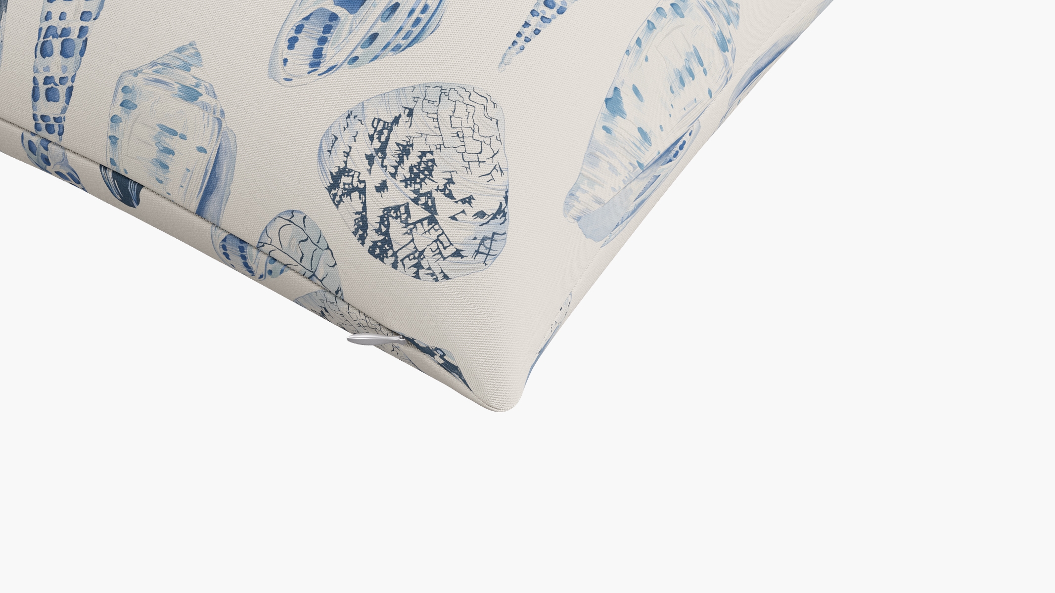 Throw Pillow 20", Porcelain Coquina, 20" x 20" - Image 1