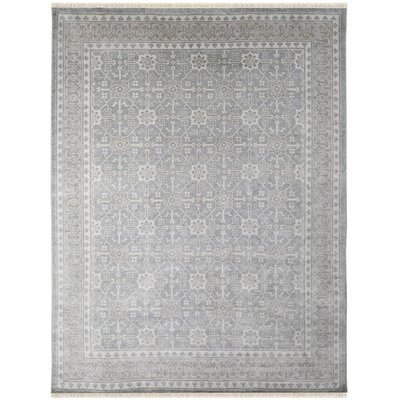 Westhampton Hand-Knotted Gray/Brown Area Rug - Image 0