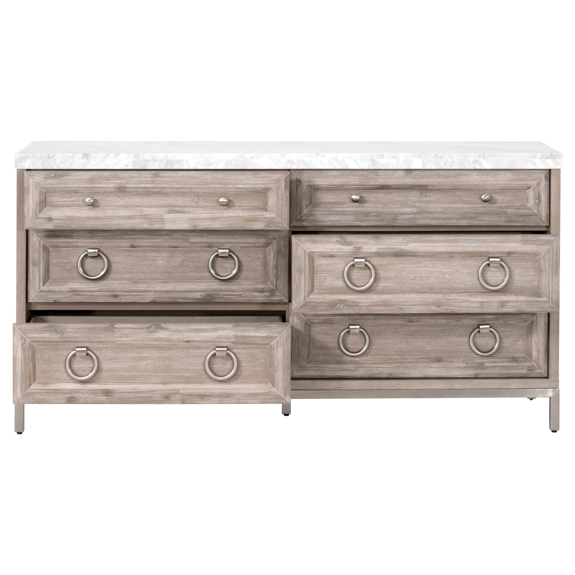 Azure Carrera 6-Drawer Double Dresser - Image 1