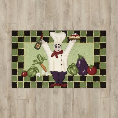 Mohammed Green Area Rug - Image 0