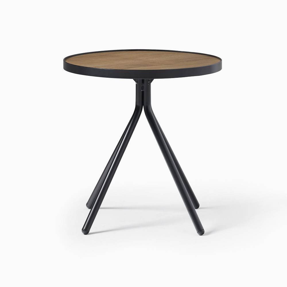 Milan European Oak 18 Inch Side Table - Image 0